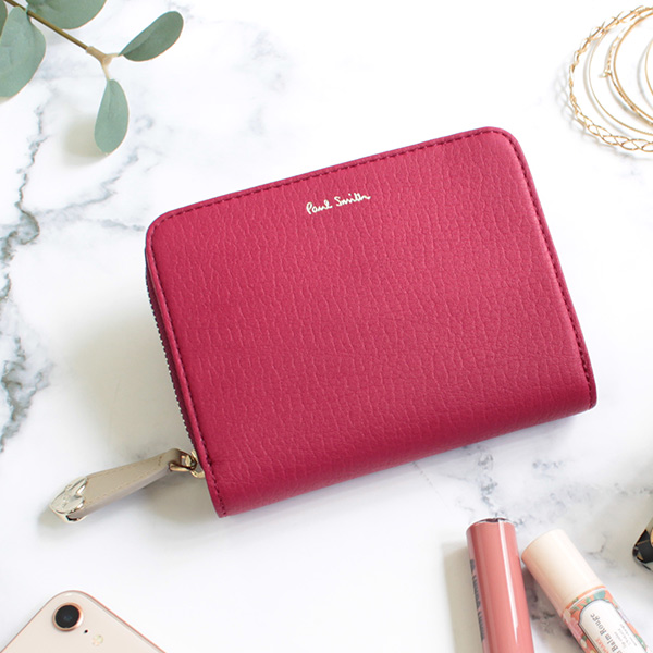 【極美品】 ポールスミス 財布 レディース 二つ折り財布 ハートプル2 PWU914 【2130099648】(13950円)