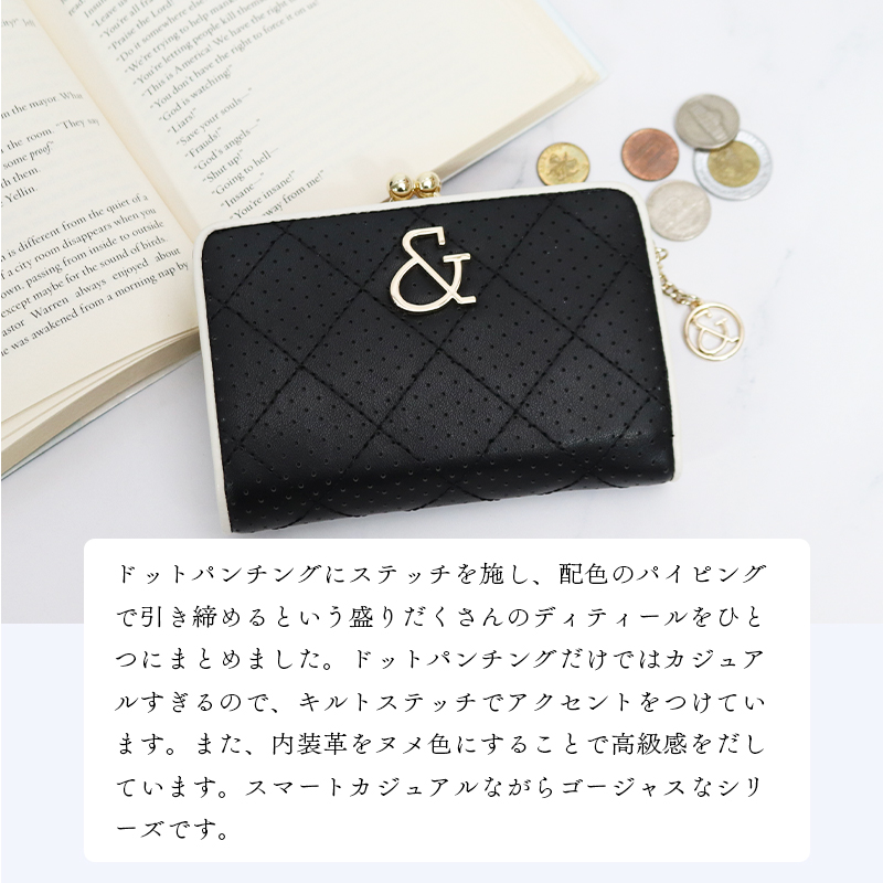 PINKY&DIANNE ピンキー＆ダイアン 財布 レディース 口金付折財布