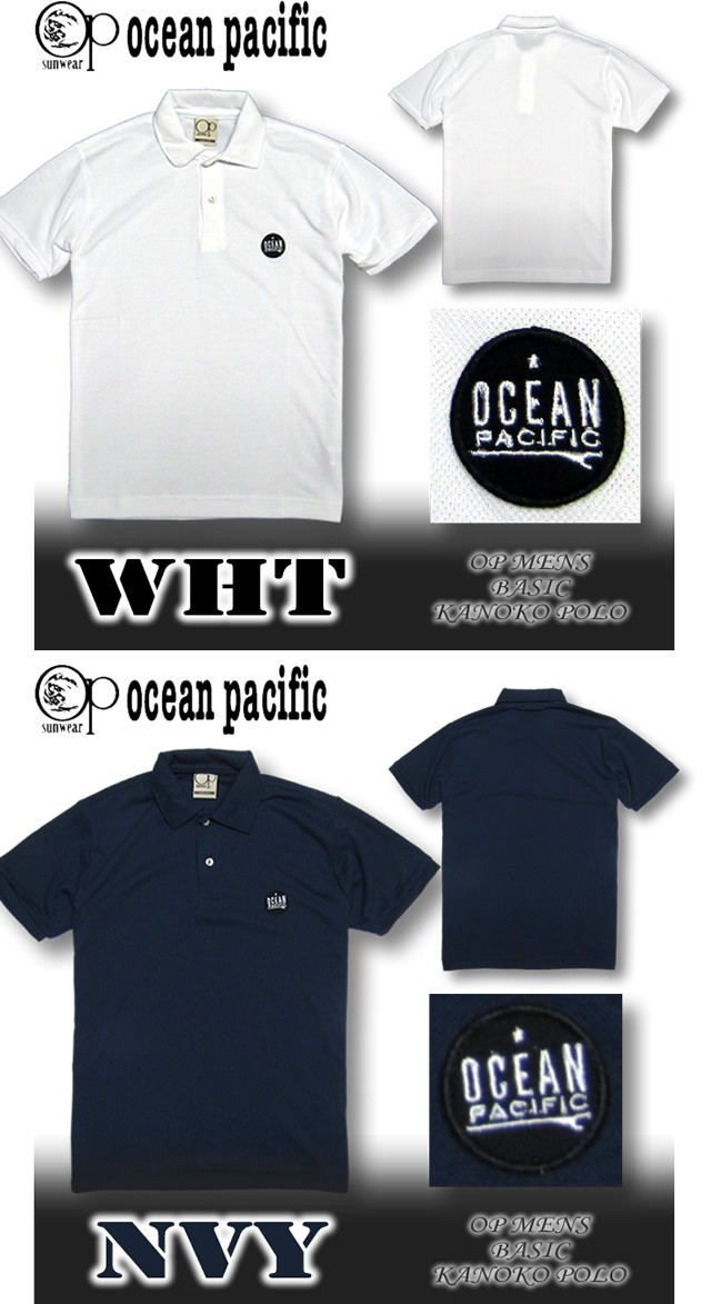 Ocean Pacific 最短翌日配達 サーフブランド メンズ ポロシャツ