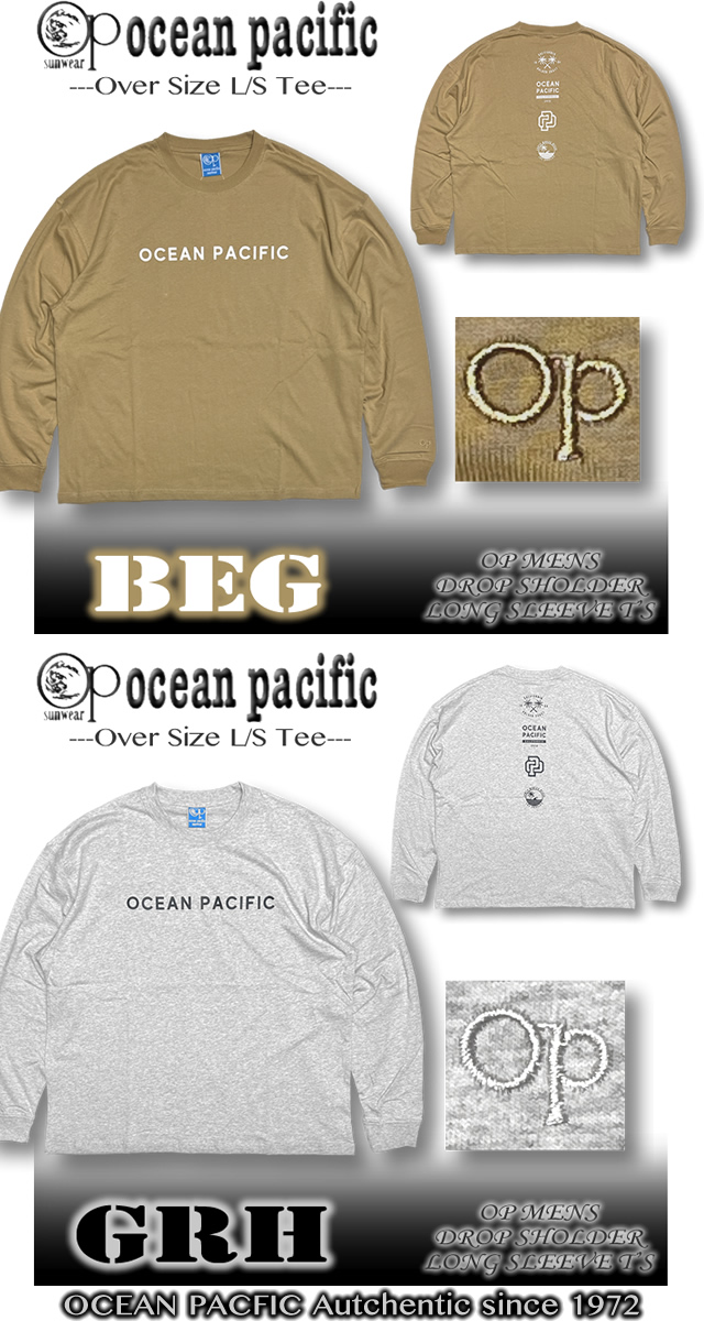 Ocean Pacific 最短翌日配達 サーフブランド ロンT メンズ OP Ocean Pacific 最短翌日配達 サーフブランド ロンT メンズ OP