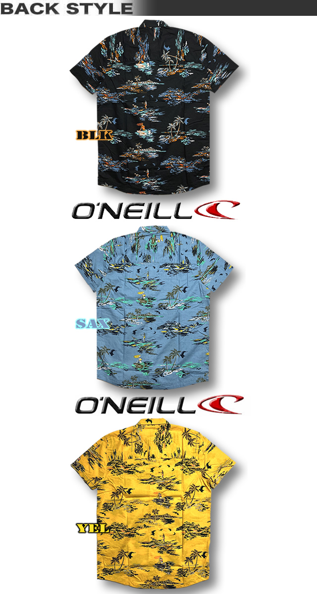 O'NEILL 最短翌日配達 サーフブランド アロハシャツ Tシャツ
