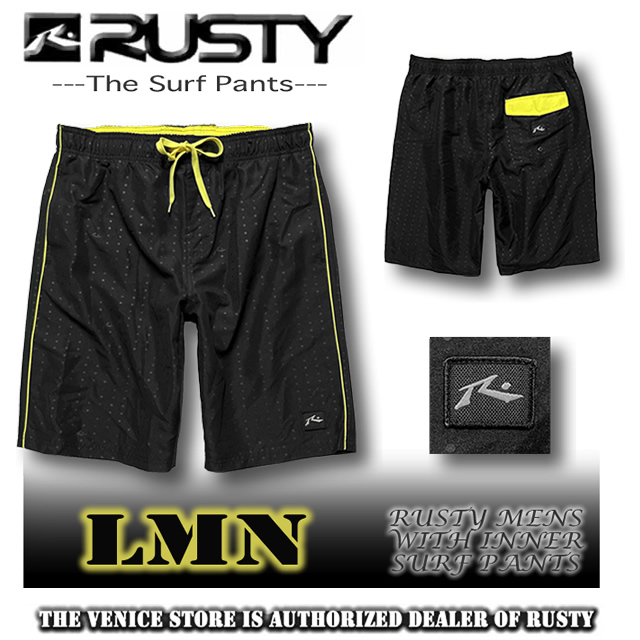 RUSTY 最短翌日配達 サーフパンツ メンズ ラスティー 水着