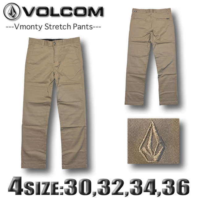 VOLCOM（ボルコム） 最短翌日配達 メンズ チノパン チノパンツ サーフ