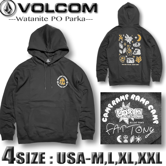 最短翌日配達 VOLCOM ボルコム パーカー メンズ ヴォルコム サーフブランド 裏起毛 スノボ スケボー M L XL XXL 3L 大きいサイズ  A4142304