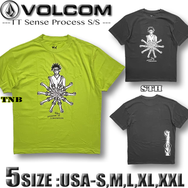 VOLCOM（ボルコム） 最短翌日配達 2025年夏 Tシャツ メンズ 半袖