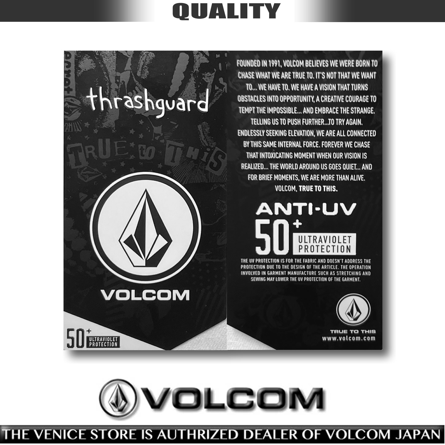 VOLCOM 最短翌日配達 ボルコム ロンT ラッシュガード メンズ