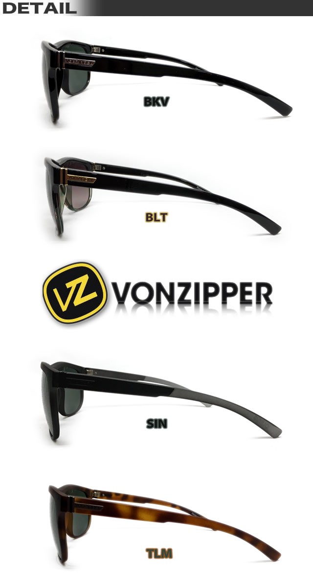 VONZIPPER/ボンジッパーサングラス/CLETUS AC217-001 : ac217-001 