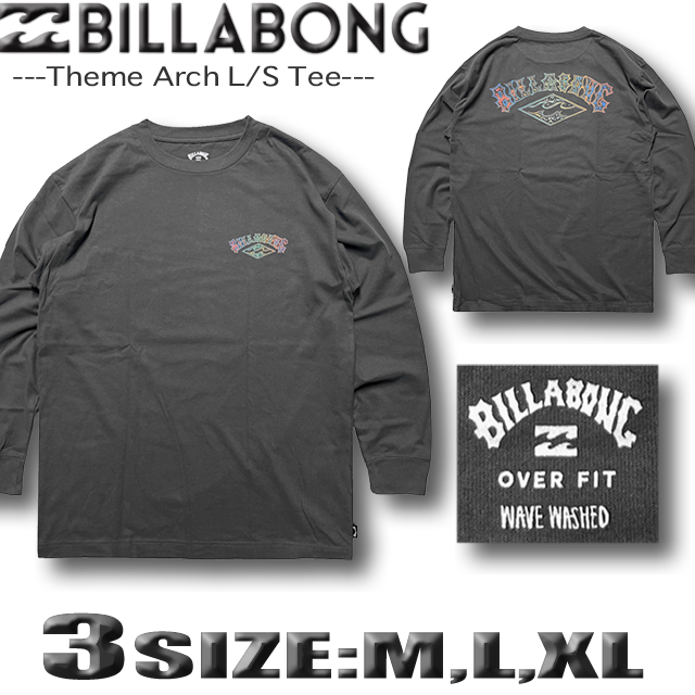 BILABONG 　ビラボン　Mサイズ BILLABONG（ビラボン） 最短翌日配達 ロンT メンズ サーフブランド