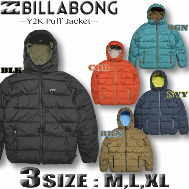 BILLABONG（ビラボン） 最短翌日配達 メンズ パーカー ダウンスタイル