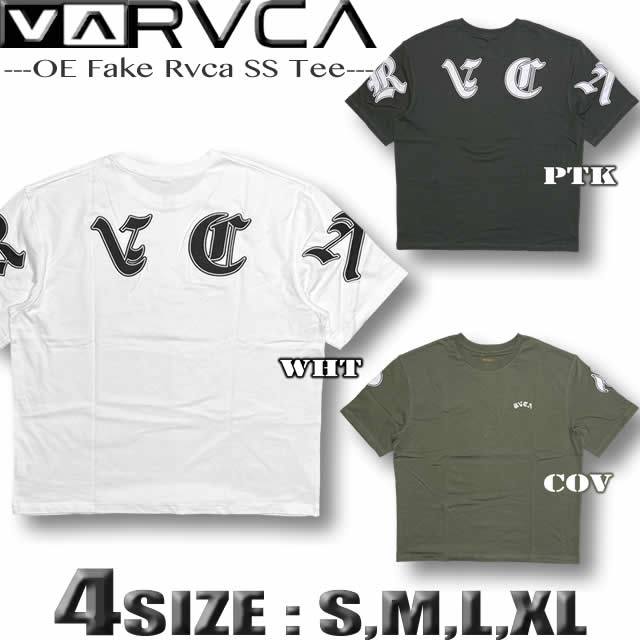 新品 RVCA ルーカ L ワールドワイド ビッグシルエット 長袖 Tシャツ