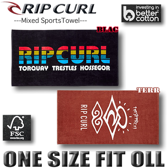 RIP CURL（リップカール） 最短翌日配達 メンズ タオル バスタオル