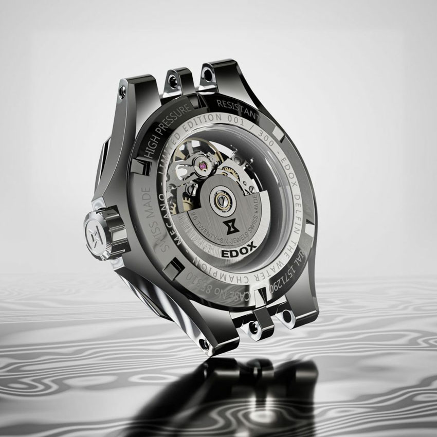 クロノオフショア-1 限定品 エドックス腕時計 デルフィン オリジナル