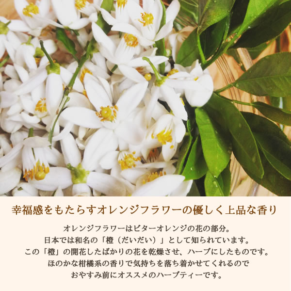 ヴィーナース（Venurse） オレンジフラワー ( ネロリ ) 30g 送料無料