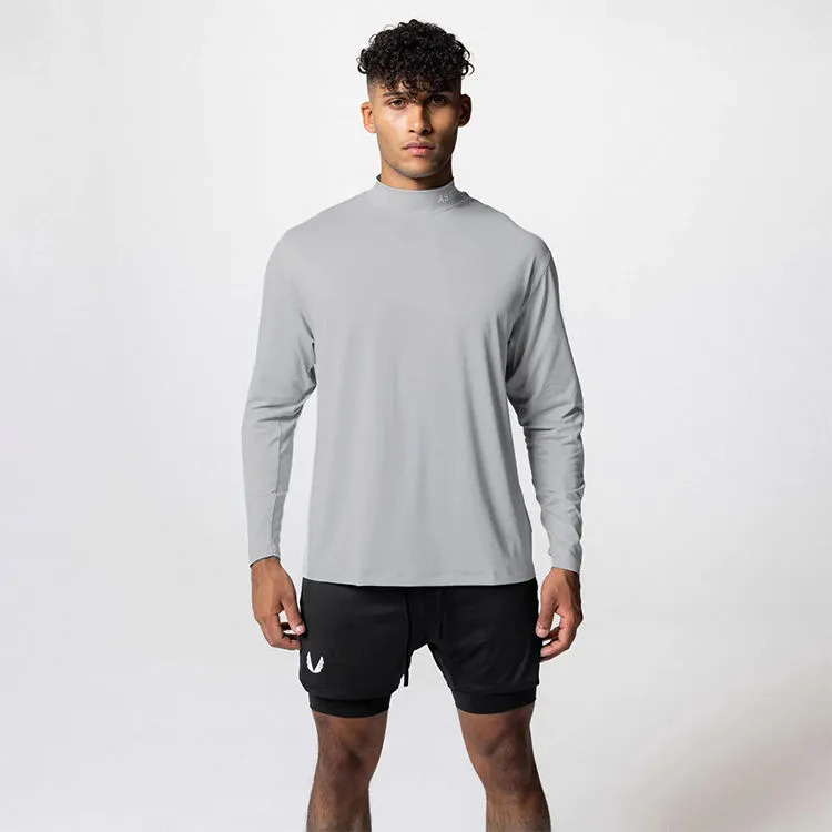 新品★ワイド ハイネック ポロ (XL) 吸水速乾 UV モックネック　ゴルフ UNITED ARROWS GOLF tシャツ メンズ ワイド ハイネック