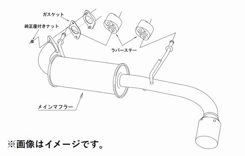 自動車関連業者直送限定 HKS リーガル マフラー SUZUKI ジムニー JB64W