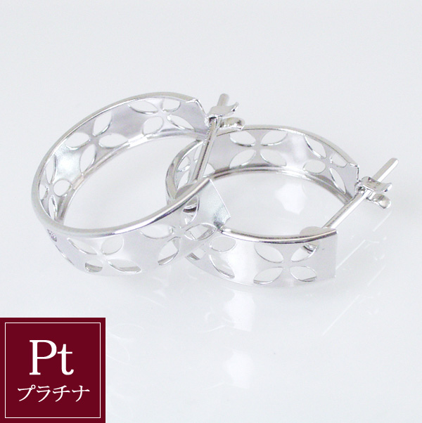 Yuuです❣️プラチナ900、ダイヤ付きフープピアス trim_fce_item61a470c27e79a.jpg