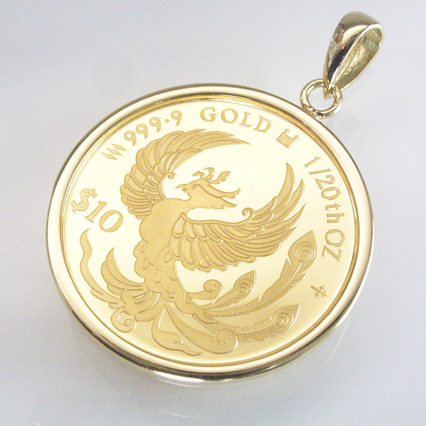 男女兼用 2023年限定品 純金 コイン 20oz 24金 鳳凰 フェニックス