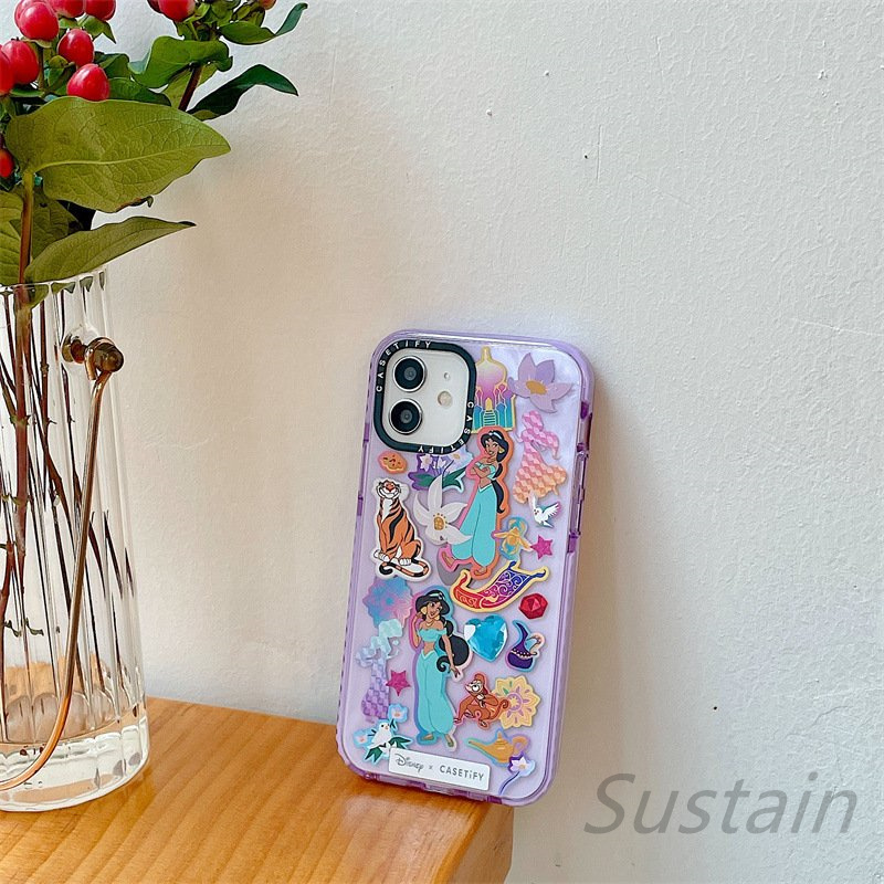 スマホケース casetify ディズニープリンセス 透明ケース シンデレラ 【史上最も激安】 かわいい コラボ アイフォンケース iphone12  ins iphone13 iphone11 pro promax