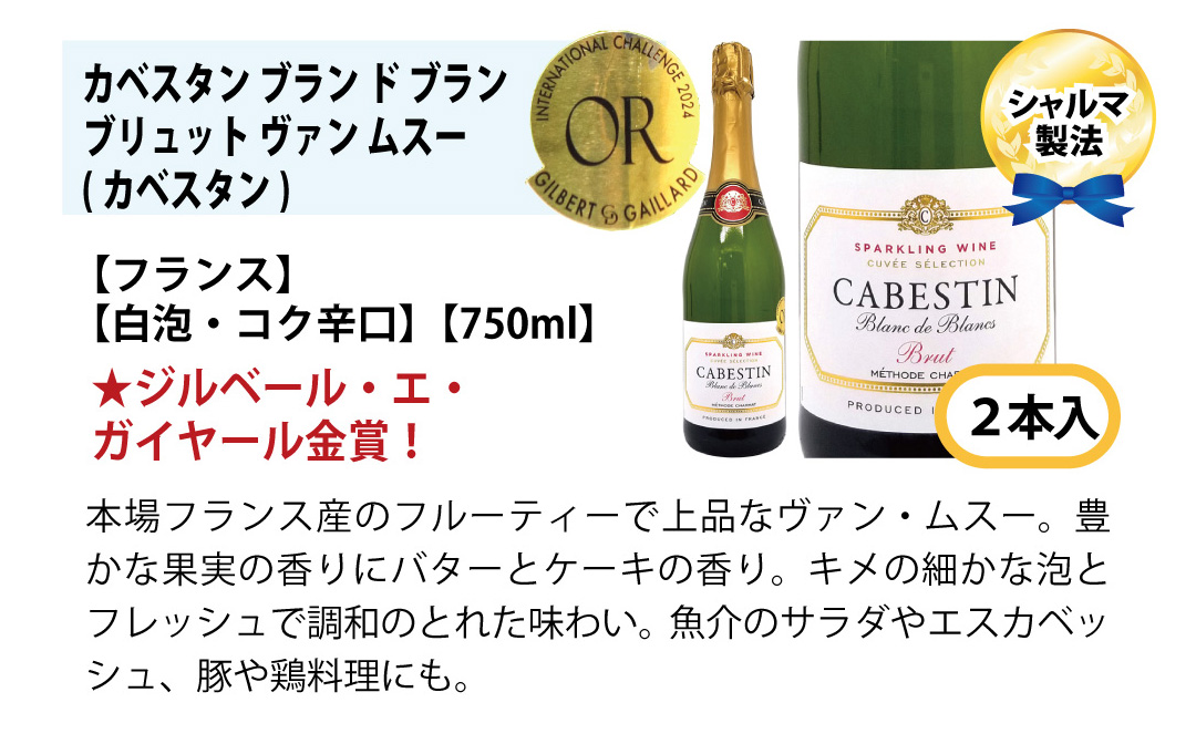 ワインセット 本場フランス産の極上辛口スパークリングワイン12本