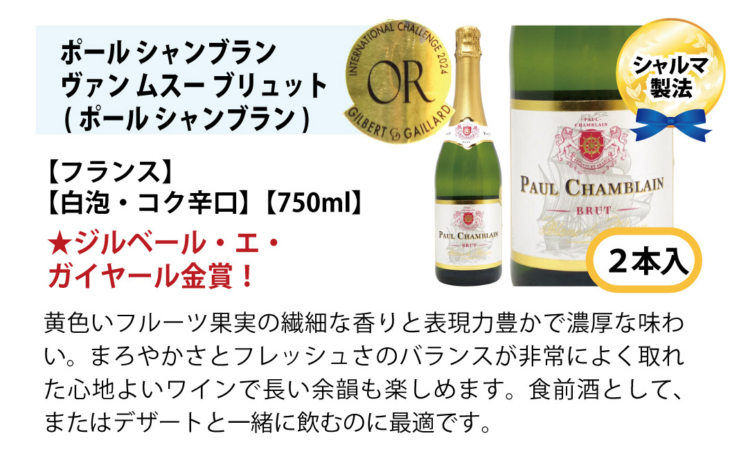 ワインセット 本場フランス産の極上辛口スパークリングワイン12本