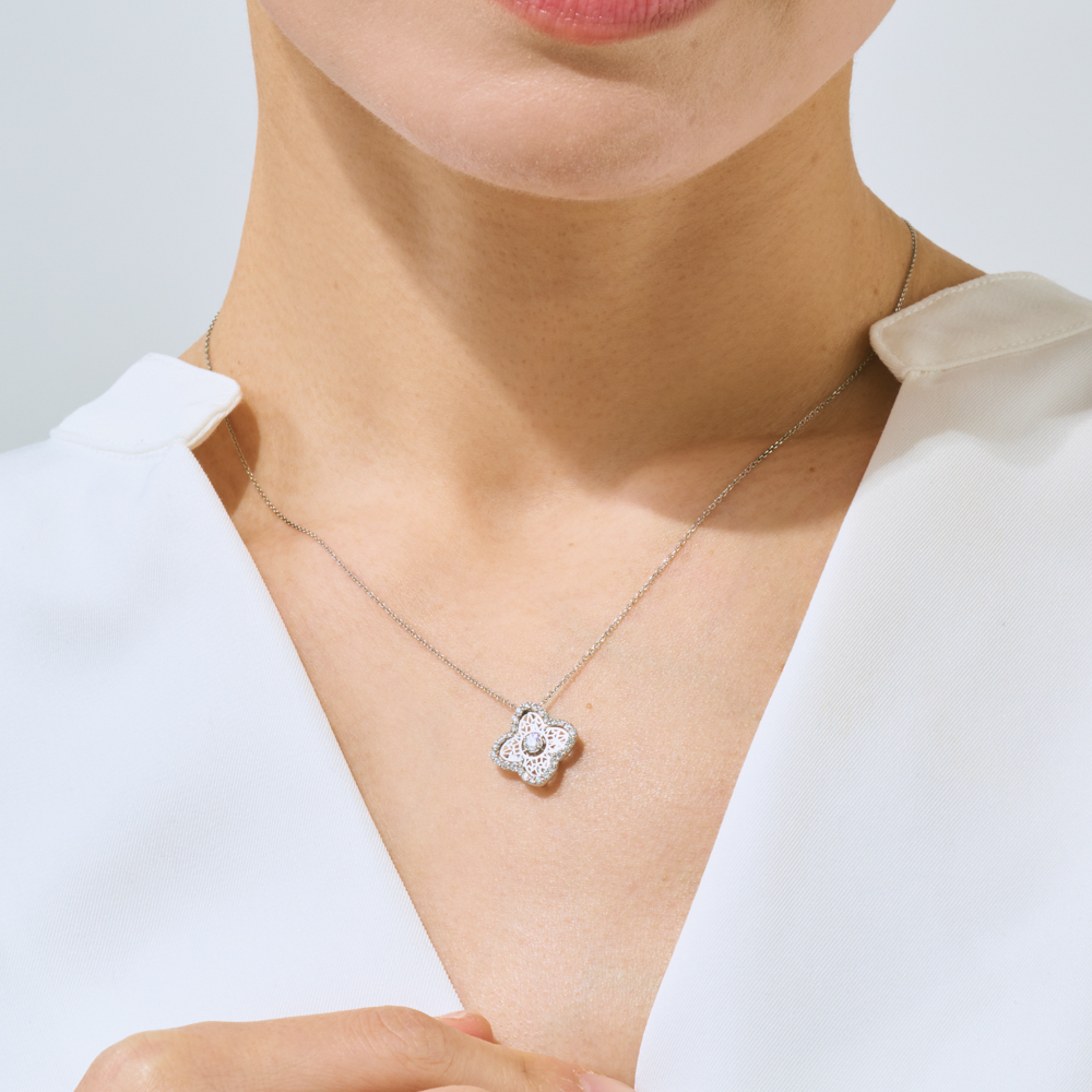 PT850 / 900 950 H&C ダイヤモンド ネックレス ペンダント