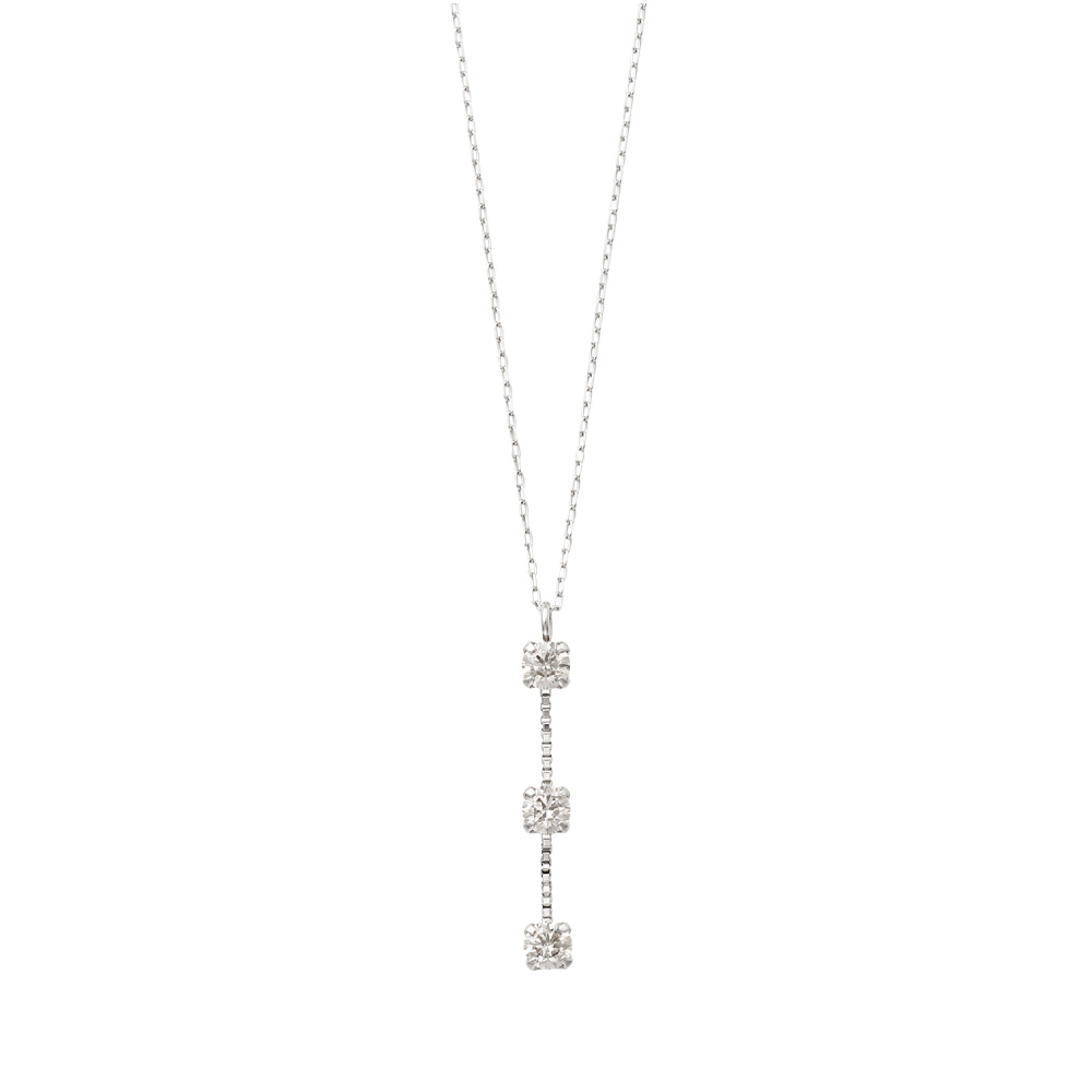 プラチナ PT850 PT900 H&C ダイヤモンドネックレス ペンダント