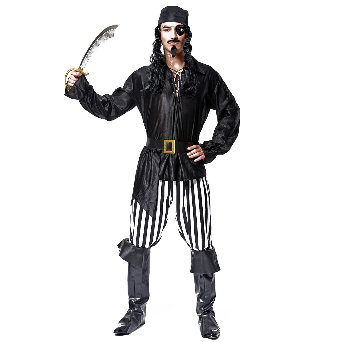 海賊] VeroMan 冒険心をくすぐる 海賊風 ハロウィン コスプレ 衣装