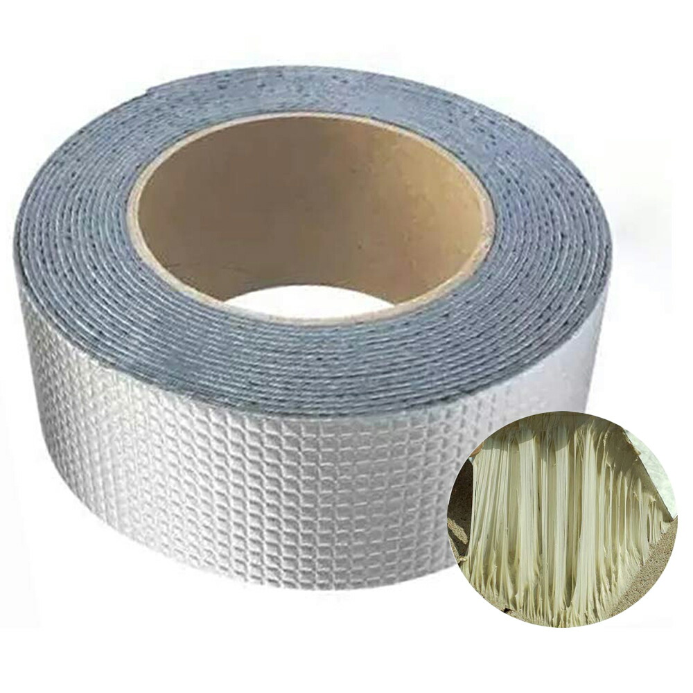 [20cm×10M 4個セット] VeroMan 防水テープ 補修テープ ブチルテープ 粘着テープ ダクトテープ 防水 耐熱 配管 水漏れ 屋外対応 多用途 - 16