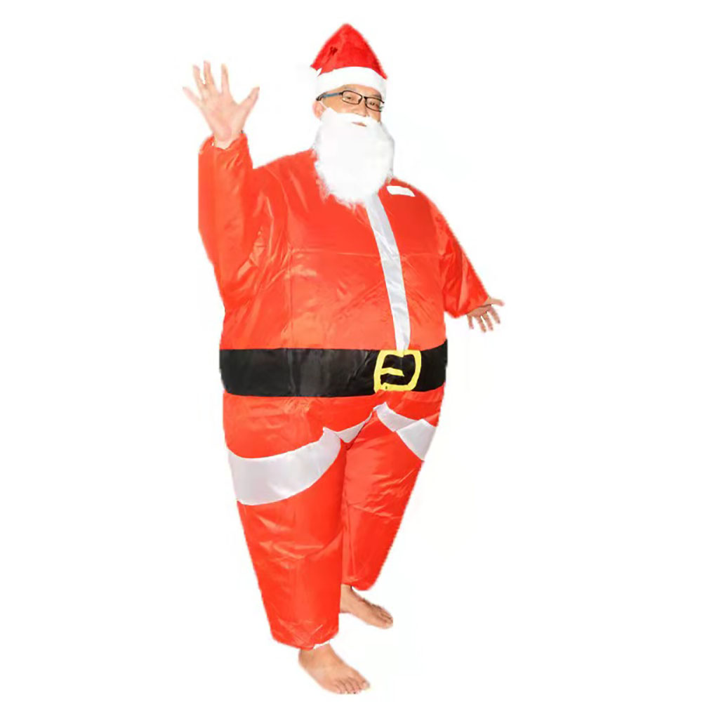 VeroMan 空気でふわっと膨らむ クリスマス サンタ コスプレ