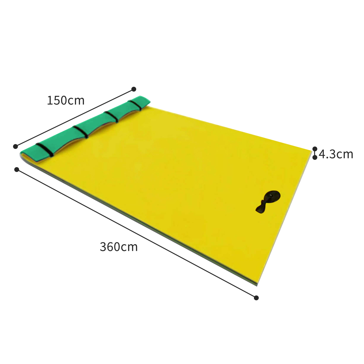 150cm×360cm] VeroMan 特大 ウォーターマット 水上マット 海上マット