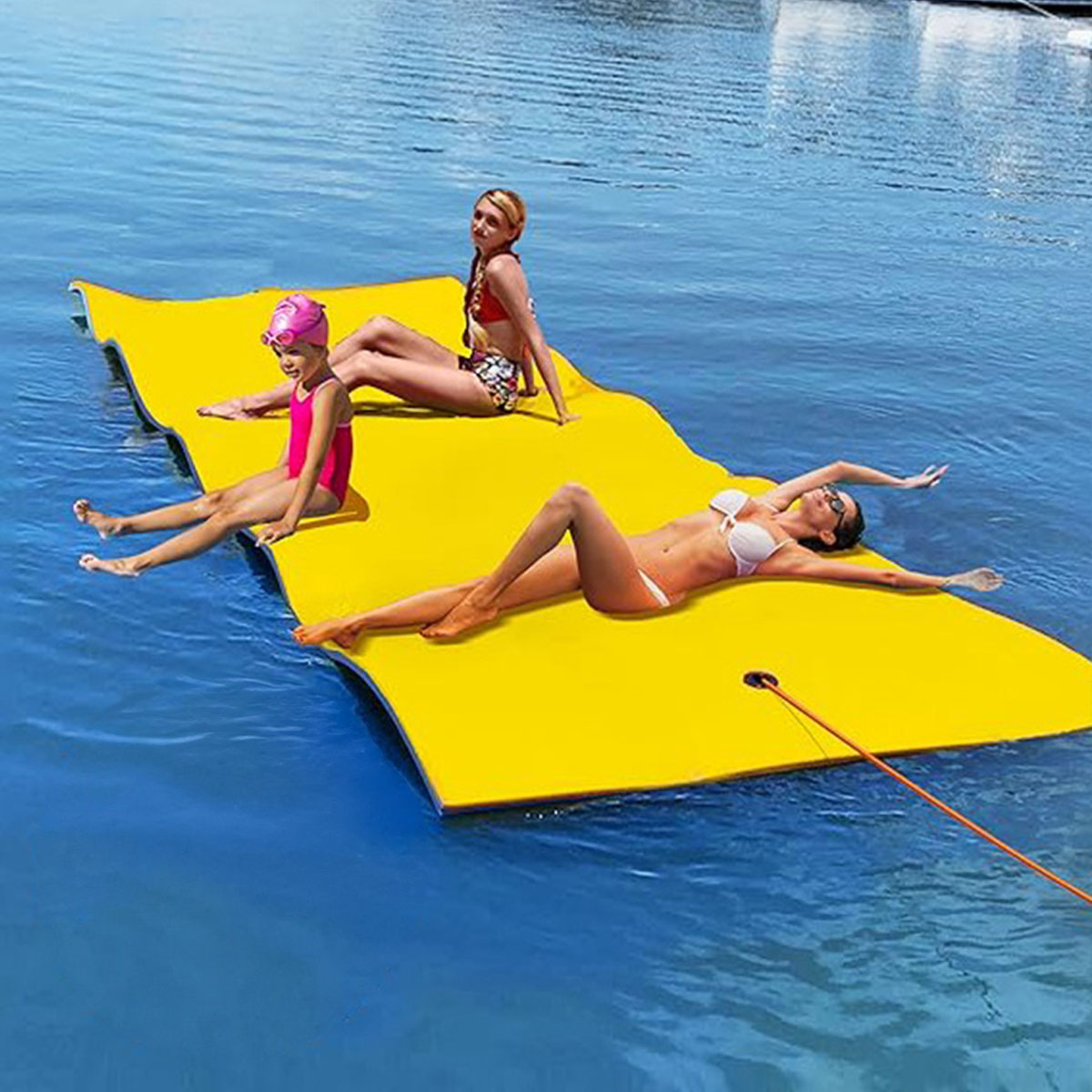 150cm×360cm] VeroMan 特大 ウォーターマット 水上マット 海上マット