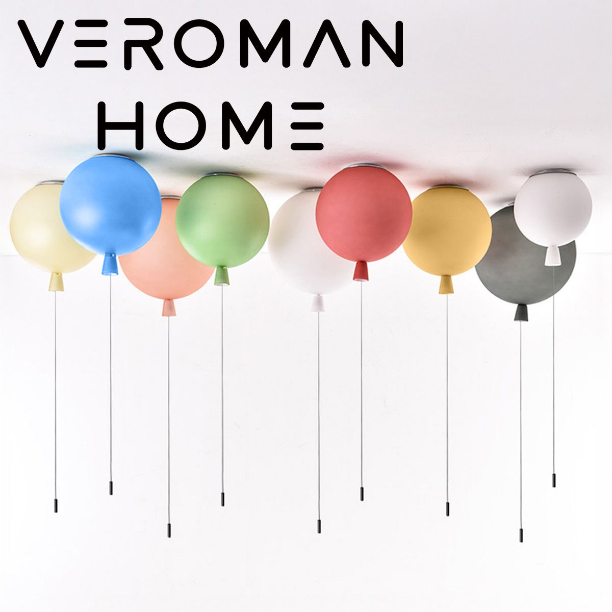 30cm] VeroMan 風船 バルーン ライト ペンダントライト 照明 間接照明