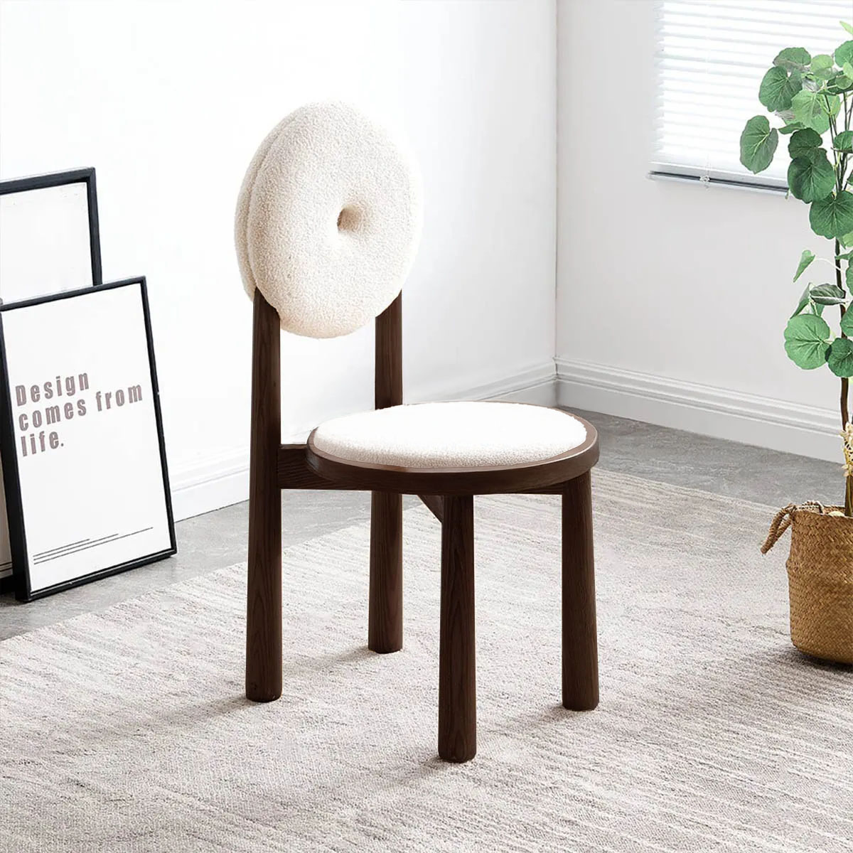 VeroMan ドーナツチェア チェアー ダイニングチェア ボア 円形