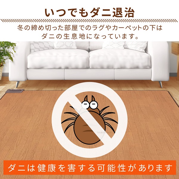 TEKNOS（テクノス） ホットカーペット 1畳 キッチン 電気カーペット