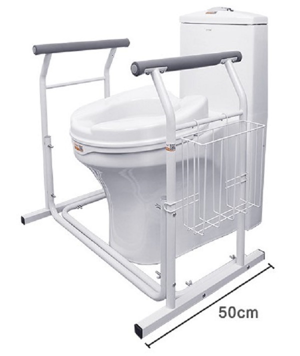 世界の 新品YL サポート 介護用具 浴槽用手すり 立ち上がり 滑り止め 穴あけ必要 80cm I型 トイレ用手すり 浴槽手すり - その他 -  hlt.no