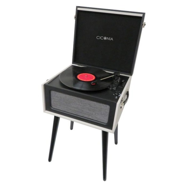 COCONIA クラシカル レコードプレーヤー CICONIA レコードプレーヤー レトロ bluetooth USB 録音 再生