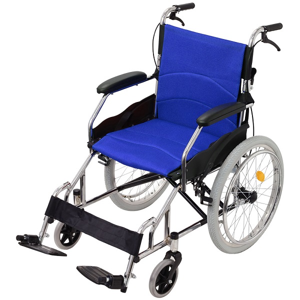 車椅子 軽量 折りたたみ 介助型 簡易車椅子 コンパクト 介助式 介助用 自走式 介護用 簡易式 通気クッション シルバーカー｜versos｜05
