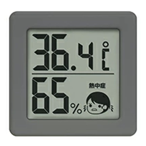 ドリテック 温湿度計 温度計 湿度計 表情メーター付き O-420WT コンパクト おしゃれ 赤ちゃん デジタル おしゃれ コンパクト 持ち運び 熱中症 対策｜versos｜03