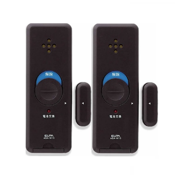 防犯アラーム 窓 ドア 振動 ブザー センサー 衝撃 窓用 防犯ブザー センサーチャイム ELPA セキュリティ 安全 強盗 盗難 空き巣対策グッズ | ブランド登録なし | 02