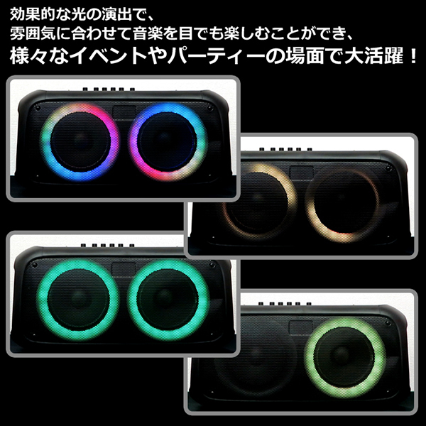 ワイヤレス マイク スピーカー セット 2本 ポータブル bluetooth TWS