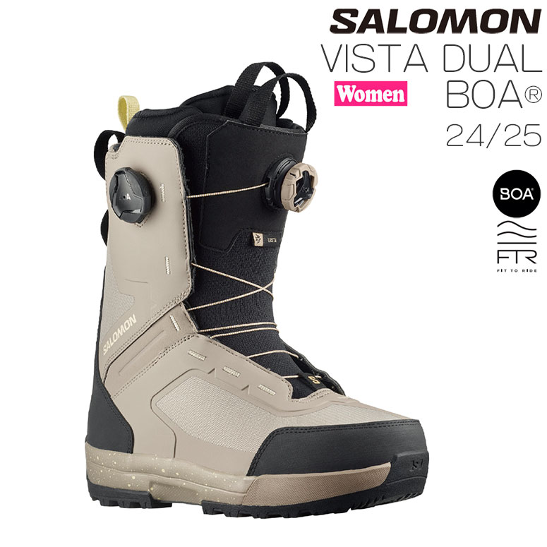 SALOMON スノーボード 靴 24-25 サロモン VISTA DUAL BOA ビスタ