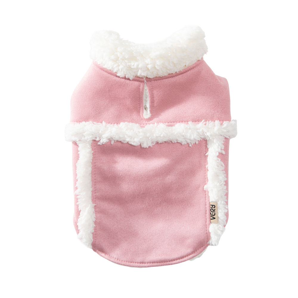 VERY 犬服 【ピンクFB4号のみ】 フレブル パグ 冬服 あったか ムートン