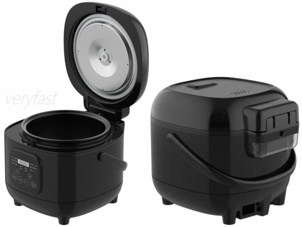 VERSOS（ベルソス） 炊飯器 3合焚き 小型炊飯器 マイコン炊飯器 電気