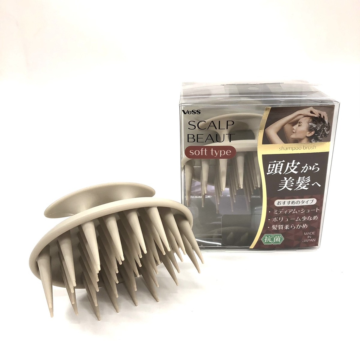 シャンプーブラシSCALP BEAUT　パッケージ