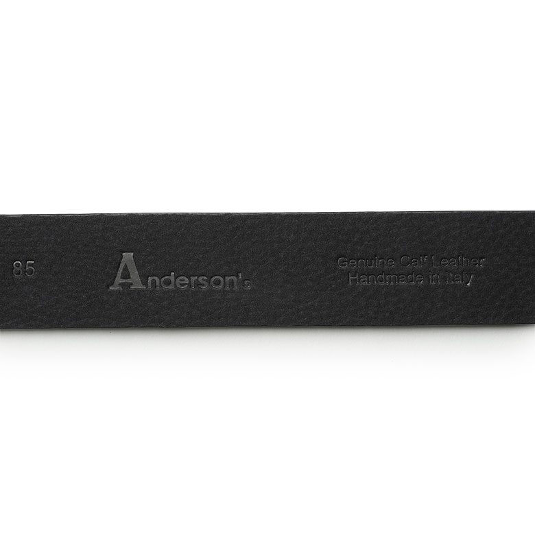 Anderson's アンダーソンズ レザーベルト プンターレ スエード