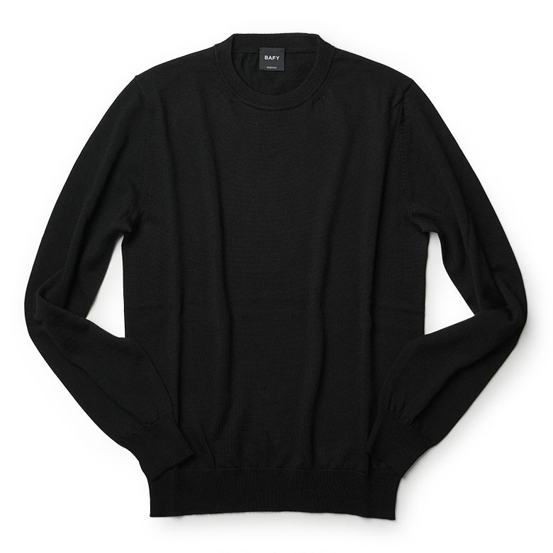 BAFY（バフィー） ニット クルーネック ハイゲージ SUPER100's