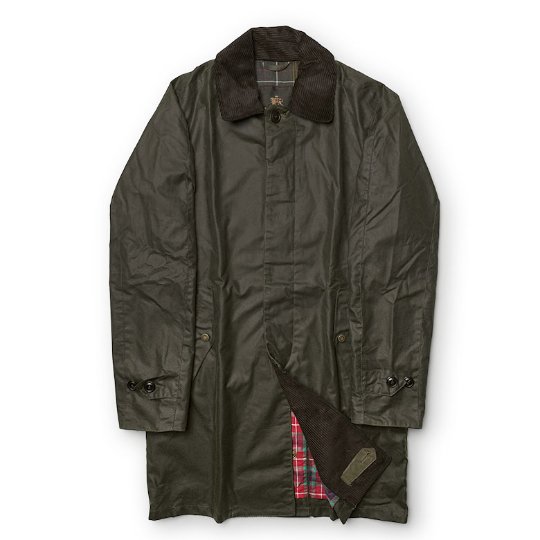 バブアー バラクータ トレンチコート ワックスドコットン オイルドコットン Barbour BARACUTA ブルガリア製 メンズ【返品不可】の画像