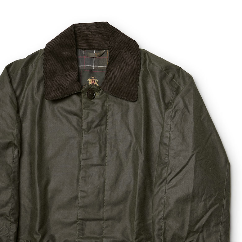 バブアー バラクータ トレンチコート ワックスドコットン オイルドコットン Barbour BARACUTA ブルガリア製 メンズ【返品不可】の画像