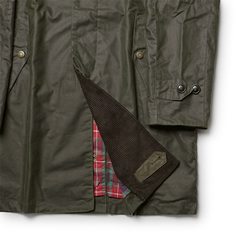 バブアー バラクータ トレンチコート ワックスドコットン オイルドコットン Barbour BARACUTA ブルガリア製 メンズ【返品不可】の画像