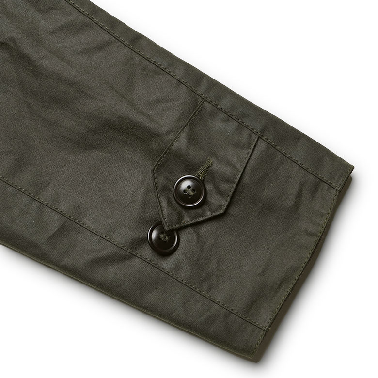バブアー バラクータ トレンチコート ワックスドコットン オイルドコットン Barbour BARACUTA ブルガリア製 メンズ【返品不可】の画像
